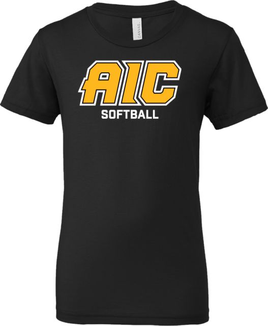 American International Bella + Canvas Youth Jersey T Shirt AIC Softball - ONLINE ONLY