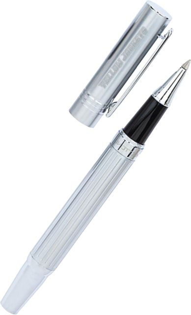 American International Bettoni Messina Rollerball Pen Yellow Jackets Wordmark Flat Engraved - ONLINE ONLY